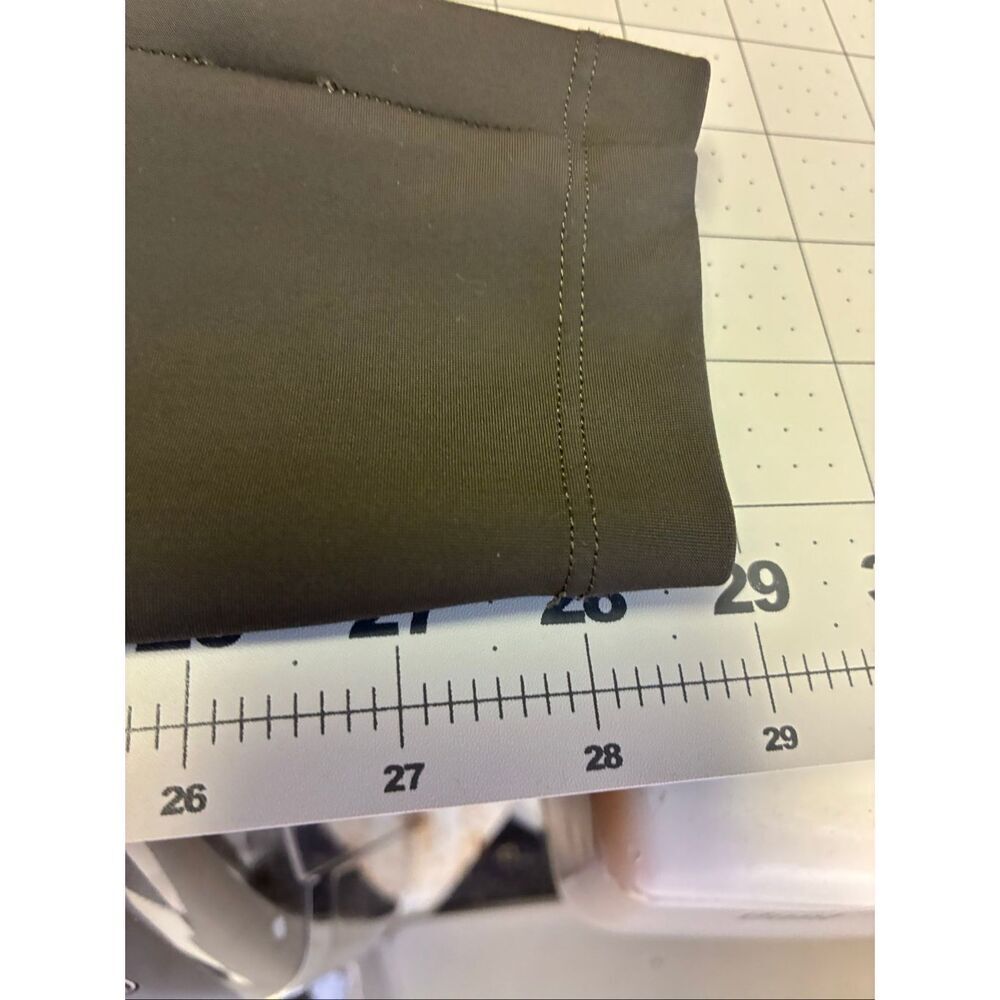 Athleta Madison Moto Joggers in Gray Olive Size 2 - Picture 7 of 9